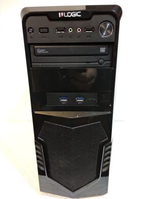 Компьютер Logic Tower / Intel Core i7-3770 (4 (8)  ядра по 3.4 - 3.9 GHz) / 8 GB DDR3 / 1000 GB HDD / Intel HD Graphics 4000 / 600W 