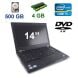 Ноутбук Lenovo ThinkPad T420 / 14" (1600x900) TN / Intel Core i5-2410M (2 (4) ядра по 2.3 - 2.9 GHz) / 4 GB DDR3 / 500 GB HDD / nVidia NVS 4200M, 1 GB DDR3, 64-bit / WebCam / DVD-ROM / Windows 10 Pro купить