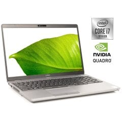 Мобільна робоча станція Б-клас Dell Precision 3550 / 15.6" (1920x1080) IPS / Intel Core i7-10510U (4 (8) ядра по 1.8 - 4.9 GHz) / 16 GB DDR4 / 512 GB SSD / nVidia Quadro P520, 2 GB GDDR5, 64-bit / WebCam / Win 10 Pro