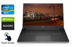 Мобільна робоча станція Б-клас Dell Precision 5520 / 15.6" (3840x2160) IPS Touch / Intel Xeon E3-1505M v6 (4 (8) ядра по 3.0 - 4.0 GHz) / 16 GB DDR4 / 512 GB SSD / nVidia Quadro M1200, 4 GB GDDR5, 256-bit / HDMI