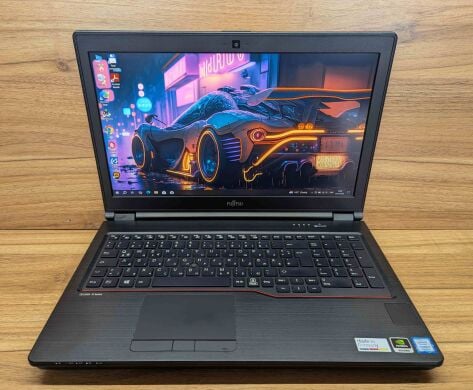 Мобільна робоча станція Б-клас Fujitsu Celsius H780 / 15.6" (1920x1080) IPS / Intel Core i7-8750H (6 (12) ядер по 2.2 - 4.1 GHz) / 32 GB DDR4 / 512 GB SSD / nVidia Quadro P600, 4 GB GDDR5, 128-bit / 4G / HDMI / Windows 10