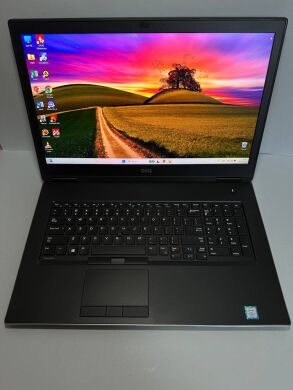 Мобильная рабочая станция Dell Precision 7730 / 17.3" (3840x2160) IPS / Intel Core i7-8750H (6 (12) ядра по 2.2 - 4.1 GHz) / 32 GB DDR4 / 512 GB SSD / AMD Radeon Pro WX 7100, 8 GB GDDR5, 256-bit / WebCam / HDMI Мобильная рабочая станция Dell Precision 7730 / 17.3" (3840x2160) IPS / Intel Core i7-8750H (6 (12) ядра по 2.2 - 4.1 GHz) / 32 GB DDR4 / 512 GB SSD / AMD Radeon Pro WX 7100, 8 GB GDDR5, 256-bit / WebCam / HDMI