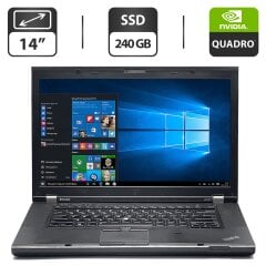 Мобильная рабочая станция Lenovo ThinkPad W530 / 15.6" (1600x900) TN / Intel Core i7-3630QM (4 (8) ядра по 2.4 - 3.4 GHz) / 16 GB DDR3 / 240 GB SSD / nVidia Quadro K1000M, 2 GB GDDR3, 128-bit / WebCam / DVD-ROM
