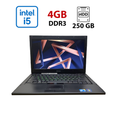 Ноутбук Б-класс Dell Latitude E4310 / 13.3" (1366x768) TN / Intel Core i5-520M (2 (4) ядра по 2.4 - 2.93 GHz) / 4 GB DDR3 / 250 GB HDD / Intel HD Graphics / WebCam