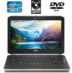 Ноутбук Б-клас Dell Latitude E5430 / 14" (1366x768) TN / Intel Core i3-2328M (2 (4) ядра по 2.2 GHz) / 4 GB DDR3 / 500 GB HDD / Intel HD Graphics 3000 / WebCam / DVD-RW / HDMI