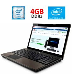 Ноутбук Б-класс HP ProBook 4720s / 17.3" (1600x900) TN / Intel Core i3-370M (2 (4) ядра по 2.4 GHz) / 4 GB DDR3 / 128 GB SSD / Intel HD Graphics / WebCam