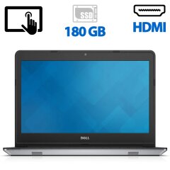 Ноутбук Dell Inspiron 14 5447 / 14" (1366x768) TN Touch / Intel Core i3-4030U (2 (4) ядра по 1.9 GHz) / 8 GB DDR3 / 180 GB SSD / Intel HD Graphics 4400 / WebCam / HDMI