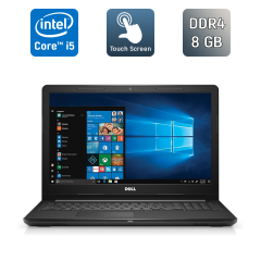 Ноутбук Dell Inspiron 15-3567 / 15.6" (1366x768) TN Touch / Intel Core i5-7200U (2 (4) ядра по 2.5 - 3.1 GHz) / 8 GB DDR4 / 256 GB SSD / Intel HD Graphics 620 / WebCam / HDMI / Windows 10