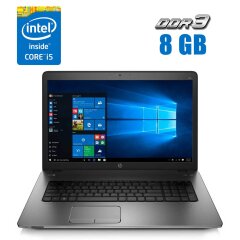 Ноутбук HP Probook 470 G2 / 17.3" (1600x900) TN / Intel Core i5-5200U (2 (4) ядра по 2.2 - 2.7 GHz) / 8 GB DDR3 / 240 GB SSD / Intel HD Graphics 5500 / WebCam / Windows 10