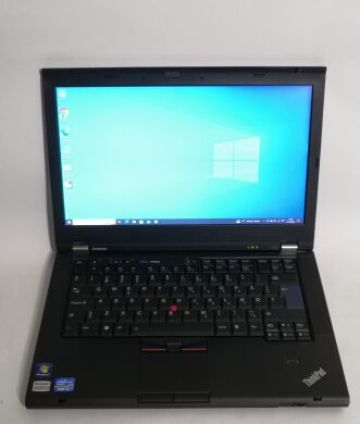 Ноутбук Lenovo ThinkPad T420 / 14" (1600x900) TN / Intel Core i5-2410M (2 (4) ядра по 2.3 - 2.9 GHz) / 4 GB DDR3 / 500 GB HDD / nVidia NVS 4200M, 1 GB DDR3, 64-bit / WebCam / DVD-ROM / Windows 10 Pro