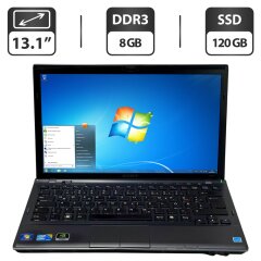 Ноутбук Sony Vaio VPCZ11X9E (PCG-31111M) / 13.1" (1600x900) TN / Intel Core i5-520M (2 (4) ядра по 2.4 - 2.93 GHz) / 8 GB DDR3 / 120 GB SSD / Intel HD Graphics / WebCam / DVD-ROM / Windows 7
