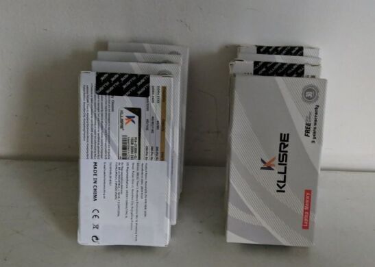 Нова оперативна пам'ять Kllisre / 16 GB / 2Rx4 PC4-21300S-CL19 / DDR4 / 2666 MHz