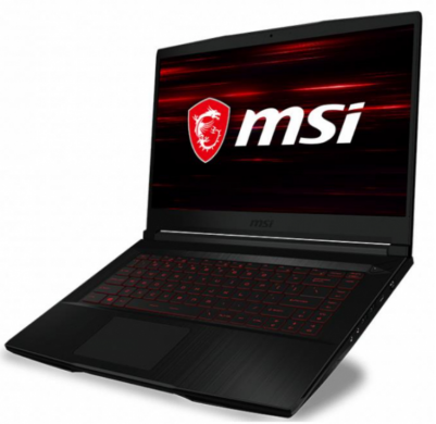 Новый игровой ноутбук MSI GF63 Thin 11UC / 15.6" (1920x1080) IPS / Intel Core i5-11400H (6 (12) ядер по 4.5 GHz) / 8 GB DDR4 / 256 GB SSD M.2 / nVidia GeForce RTX 3050, 4 GB GDDR6, 128-bit / WebCam
