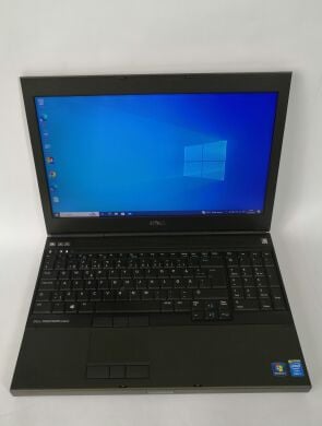 Мобільна робоча станція Dell Precision M4800 / 15.6" (1920x1080) TN / Intel Core i7-4700MQ (4 (8) ядра по 2.4 - 3.4 GHz) / 8 GB DDR3 / 240 GB SSD / nVidia Quadro K2100M, 2 GB GDDR5, 128-bit / DVD-RW / Wind 10 Pro