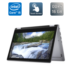 Ультрабук-трансформер Б-класс Dell Latitude 3310 / 13.3" (1920x1080) IPS Touch / Intel Core i5-8265U (4 (8) ядра по 1.6 - 3.9 GHz) / 16 GB DDR4 / 256 GB SSD / Intel UHD Graphics / WebCam