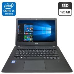 Ультрабук Б-класс Acer Aspire V3-372 / 13.3" (1920x1080) IPS / Intel Core i5-6200U (2 (4) ядра по 2.3 - 2.8 GHz) / 8 GB DDR3 / 120 GB SSD / Intel HD Graphics 520 / WebCam