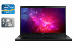 Ультрабук Б-класс Dell Latitude 5500 / 15.6" (1366x768) TN / Intel Core i5-8365U (4 (8) ядра по 1.6 - 4.1 GHz) / 16 GB DDR4 / 256 GB SSD / Intel UHD Graphics / WebCam / SIM