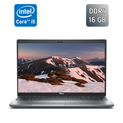 Ультрабук Б-класс Dell Latitude 5530 / 15.6" (1920x1080) IPS / Intel Core i5-1240P (12 (16) ядер по 3.3 - 4.4 GHz) / 16 GB DDR4 / 256 GB SSD / Intel Iris Xe Graphics / WebCam / TouchID