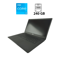 Ультрабук Dell Latitude 3410 / 14" (1920x1080) IPS / Intel Core i3-10110U (2 (4) ядра по 2.1 - 4.1 GHz) / 8 GB DDR4 / 240 GB SSD / Intel UHD Graphics / WebCam
