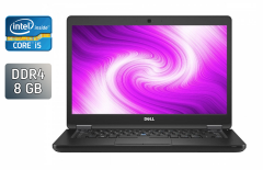 Ультрабук Dell Latitude 5480 / 14" (1920x1080) IPS / Intel Core i5-6300U (2 (4) ядра по 2.4 - 3.0 GHz) / 8 GB DDR4 / 240 GB SSD / Intel HD Graphics 520 / WebCam / VGA / Windows 10