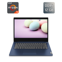 Ультрабук Lenovo IdeaPad 3 14ADA05 / 15.6" (1920x1080) TN / AMD Ryzen 5 3500U (4 (8) ядра по 2.1 - 3.7 GHz) / 12 GB DDR4 / 256 GB SSD / AMD Radeon RX Vega 8 / WebCam / HDMI