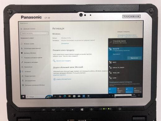 Захищений нетбук-трансформер Panasonic Toughbook CF-20 / 10.1" (1920x1200) IPS Touch / Intel Core M5-6Y57 (2 (4) ядра по 1.1 - 2.8 GHz) / 8 GB DDR3 / 256 GB SSD / Intel HD Graphics 615 / WebCam / Win 10 Pro / 2x АКБ