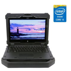 Захищений ноутбук-трансформер Dell Latitude 12 Rugged Extreme 7214 / 11.6" (1366x768) IPS Touch / Intel Core i5-6300U (2 (4) ядра по 2.4 - 3.0 GHz) / 16 GB DDR4 / 240 GB SSD / Intel HD Graphics 520 / WebCam