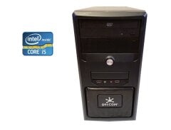ПК Б-класс Gigabyte Tower / Intel Core i5-650 (2 (4) ядра по 3.2 - 3.46 GHz) / 8 GB DDR3 / 128 GB SSD + 250 GB HDD / Intel HD Graphics / 350W / DVD-ROM