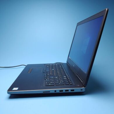 Мобільна робоча станція Dell Precision 7710 / 17.3" (1920x1080) IPS / Intel Core i7-6820HQ (4 (8) ядра по 2.7 - 3.6 GHz) / 16 GB DDR4 / 480 GB SSD / nVidia Quadro M3000M, 4 GB GDDR5, 256-bit / WebCam / Win10 Pro