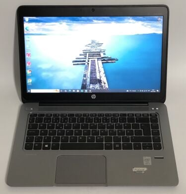 Ультрабук Б-класс HP EliteBook Folio 1040 G1 / 14" (1600x900) TN / Intel Core i5-4210U (2 (4) ядра по 1.7 - 2.7 GHz) / 4 GB DDR3 / 128 GB SSD / Intel HD Graphics 4400 / WebCam / Win 10 Pro