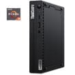 Неттоп Lenovo ThinkCentre M75Q Gen2 USFF / AMD Ryzen 3 Pro 5350GE (4 (8) ядер по 3.6 - 4.2 GHz) / 16 GB DDR4 / 512 GB SSD / AMD RX Vega 6 Graphics