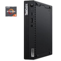 Неттоп Lenovo ThinkCentre M75Q Gen2 USFF / AMD Ryzen 3 Pro 5350GE (4 (8) ядер по 3.6 - 4.2 GHz) / 16 GB DDR4 / 512 GB SSD / AMD RX Vega 6 Graphics