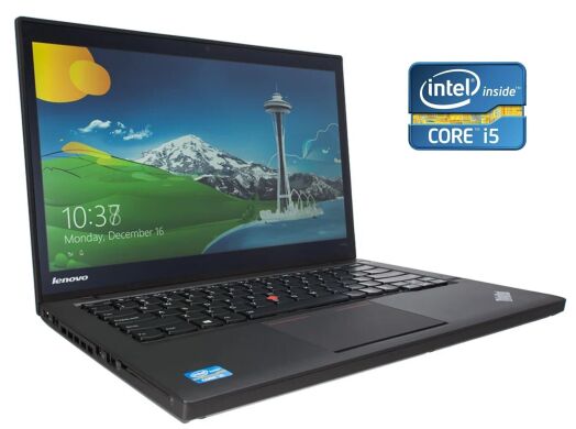 Ультрабук Б-клас Lenovo ThinkPad T440s / 14" (1600x900) TN / Intel Core i5-4300U (2 (4) ядра по 1.9 - 2.9 GHz) / 8 GB DDR3 / 120 GB SSD / Intel HD Graphics 4400 / WebCam Ультрабук Б-клас Lenovo ThinkPad T440s / 14" (1600x900) TN / Intel Core i5-4300U (2 (4) ядра по 1.9 - 2.9 GHz) / 8 GB DDR3 / 120 GB SSD / Intel HD Graphics 4400 / WebCam