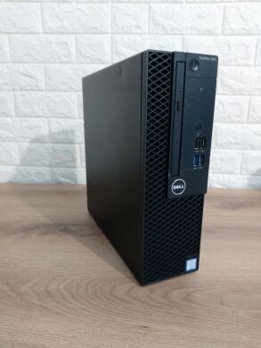 Комп'ютер Dell OptiPlex 3050 SFF / Intel Core i5-7400 (4 ядра по 3.0 - 3.5 GHz) / 8 GB DDR4 / 256 GB SSD + 320 GB HDD / Intel HD Graphics 630 / DVD-ROM / Windows 11 Pro