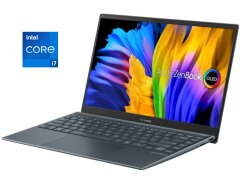 Ультрабук Asus ZenBook UX325EA / 13.3" (1920x1080) OLED / Intel Core i7-1165G7 (4 (8) ядра по 2.8 - 4.7 GHz) / 8 GB DDR4 / 512 GB SSD / Intel Iris Xe Graphics / WebCam / Win 11 Home