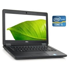 Нетбук Dell Latitude E5250 / 12.5" (1366x768) TN / Intel Core i5-4310U (2 (4) ядра по 2.0 - 3.0 GHz) / 8 GB DDR3 / 120 GB SSD / Intel HD Graphics 4400 / WebCam / Win 10 Pro