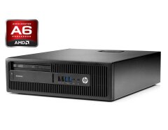 ПК HP EliteDesk 705 G3 SFF / AMD PRO A6-8570 (2 ядра по 3.5 - 3.8 GHz) / 8 GB DDR3 / 120 GB SSD / AMD Radeon R5 / DVD-ROM