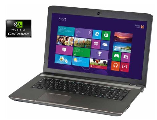 Ноутбук Medion Akoya P7631 / 17.3" (1600x900) TN / Intel Pentium 3550M (2 ядра по 2.3 GHz) / 8 GB DDR3 / 256 GB SSD / nVidia GeForce 825M, 1 GB DDR3, 64-bit / WebCam / Win 10 Home / АКБ не держит