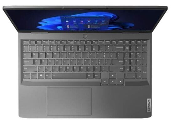 Ігровий ноутбук Lenovo LOQ 15IRH8 / 15.6" (1920x1080) IPS / Intel Core i5-12450H (8 (12) ядер по 3.3 - 4.4 GHz) / 16 GB DDR5 / 480 GB SSD / nVidia GeForce RTX 4050, 6 GB GDDR6, 96-bit / WebCam