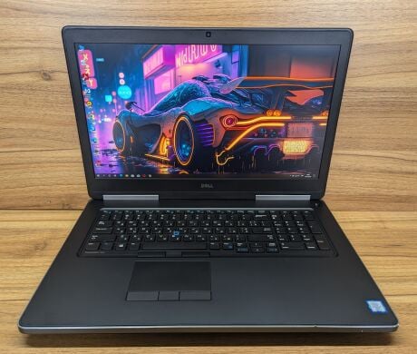 Мобільна робоча станція Dell Precision 7720 / 17.3" (1920x1080) IPS / Intel Core i7-7820HQ (4 (8) ядра по 2.9 - 3.9 GHz) / 64 GB DDR4 / 1000 GB SSD + 2000 GB HDD / nVidia Quadro P5000, 16 GB GDDR5X, 256-bit / WebCam / Windows 10