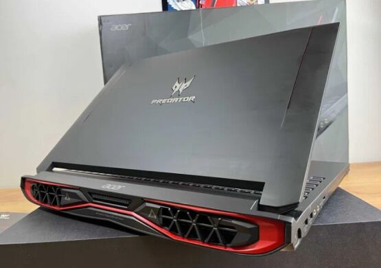 Игровой ноутбук Б-класс Acer Predator 17X GX-792 / 17.3" (1920x1080) IPS / Intel Core i7-7820HK (4 (8) ядра по 2.9 - 3.9 GHz) / 32 GB DDR4 / 512 GB SSD + 1000 GB HDD / nVidia GeForce GTX 1080, 8 GB GDDR5, 256-bit / WebCam / Win 10 Игровой ноутбук Б-класс Acer Predator 17X GX-792 / 17.3" (1920x1080) IPS / Intel Core i7-7820HK (4 (8) ядра по 2.9 - 3.9 GHz) / 32 GB DDR4 / 512 GB SSD + 1000 GB HDD / nVidia GeForce GTX 1080, 8 GB GDDR5, 256-bit / WebCam / Win 10