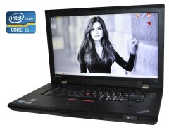 Ноутбук Lenovo ThinkPad L520 / 15.6" (1366x768) TN / Intel Core i5-2430M (2 (4) ядра по 2.4 - 3.0 GHz) / 8 GB DDR3 / 240 GB SSD / Intel HD Graphics 3000 / WebCam / Win 10 Pro