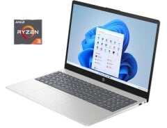 Новий ультрабук HP 15-fc0060ca / 15.6" (1920x1080) IPS Touch / AMD Ryzen 3 7320U (4 (8) ядра по 2.4 - 4.1 GHz) / 8 GB DDR5 / 512 GB SSD M.2 / AMD Radeon 610M Graphics / WebCam / Win 11 Home