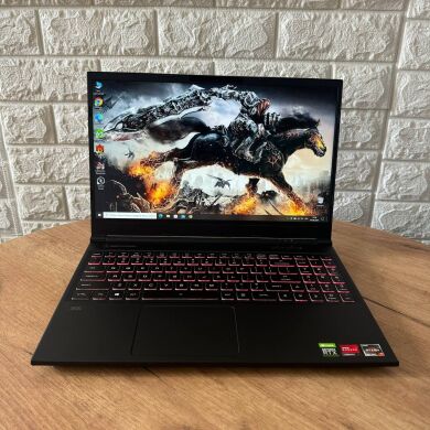 Ігровий ноутбук Evoo Gaming Laptop 15 EG-LP7-BK / 15.6" (1920x1080) IPS / AMD Ryzen 7 4800H (8 (16) ядер по 2.9 - 4.2 GHz) / 16 GB DDR4 / 512 GB SSD / nVidia GeForce RTX 2060, 6 GB GDDR6, 192-bit / WebCam