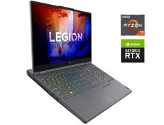 Ігровий ноутбук Lenovo Legion 5 15ARH7H R7 Storm Grey / 15.6" (1920x1080) IPS / AMD Ryzen 7 6800H (8 (16) ядер по 3.2 - 4.7 GHz) / 16 GB DDR5 / 1000 GB SSD / nVidia GeForce RTX 3070, 8 GB GDDR6, 256-bit / WebCam / Win 11 Pro