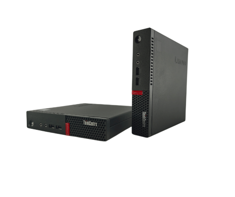 Неттоп Lenovo ThinkCentre M710q Tiny USFF / Intel Core i5-7400T (4 ядра по 2.4 - 3.0 GHz) / 16 GB DDR4 / 240 GB SSD / Intel HD Graphics 630 / VGA / Блок живлення