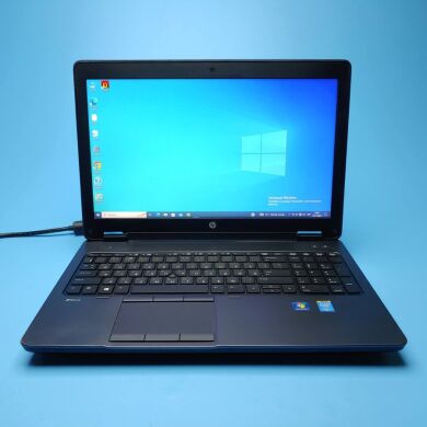 Мобільна&nbsp;робоча станція HP ZBook 15 G2 / 15.6" (1920x1080) TN / Intel Core i7-4810MQ (4 (8) ядра по 2.8 - 3.8 GHz) / 8 GB DDR3 / 512 GB SSD / nVidia Quadro K610M, 1 GB GDDR5, 64-bit / DVD-RW / Win 10 Pro