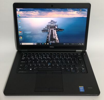 Ноутбук Б-клас Dell Latitude E5450 / 14" (1920x1080) IPS / Intel Core i5-5300U (2 (4) ядра по 2.3 - 2.9 GHz) / 8 GB DDR3 / 128 GB SSD / Intel HD Graphics 4400 / WebCam / Win 10 Pro Ноутбук Б-клас Dell Latitude E5450 / 14" (1920x1080) IPS / Intel Core i5-5300U (2 (4) ядра по 2.3 - 2.9 GHz) / 8 GB DDR3 / 128 GB SSD / Intel HD Graphics 4400 / WebCam / Win 10 Pro