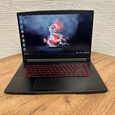 Игровой ноутбук Б-класс MSI GF65 Thin 9SD / 15.6" (1920x1080) IPS / Intel Core i5-9300H (4 (8) ядра по 2.4 - 4.1 GHz) / 16 GB DDR4 / 512 GB SSD NVMe / nVidia GeForce GTX 1660 Ti, 6 GB GDDR6, 192-bit / WebCam