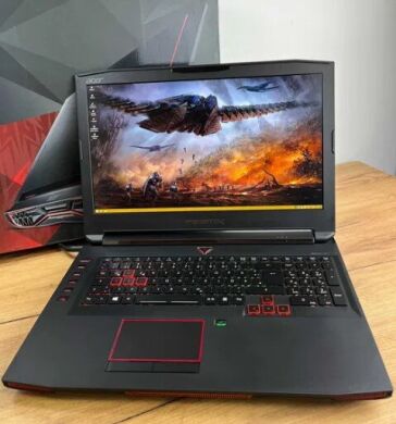 Игровой ноутбук Б-класс Acer Predator 17X GX-792 / 17.3" (1920x1080) IPS / Intel Core i7-7820HK (4 (8) ядра по 2.9 - 3.9 GHz) / 32 GB DDR4 / 512 GB SSD + 1000 GB HDD / nVidia GeForce GTX 1080, 8 GB GDDR5, 256-bit / WebCam / Win 10 Игровой ноутбук Б-класс Acer Predator 17X GX-792 / 17.3" (1920x1080) IPS / Intel Core i7-7820HK (4 (8) ядра по 2.9 - 3.9 GHz) / 32 GB DDR4 / 512 GB SSD + 1000 GB HDD / nVidia GeForce GTX 1080, 8 GB GDDR5, 256-bit / WebCam / Win 10